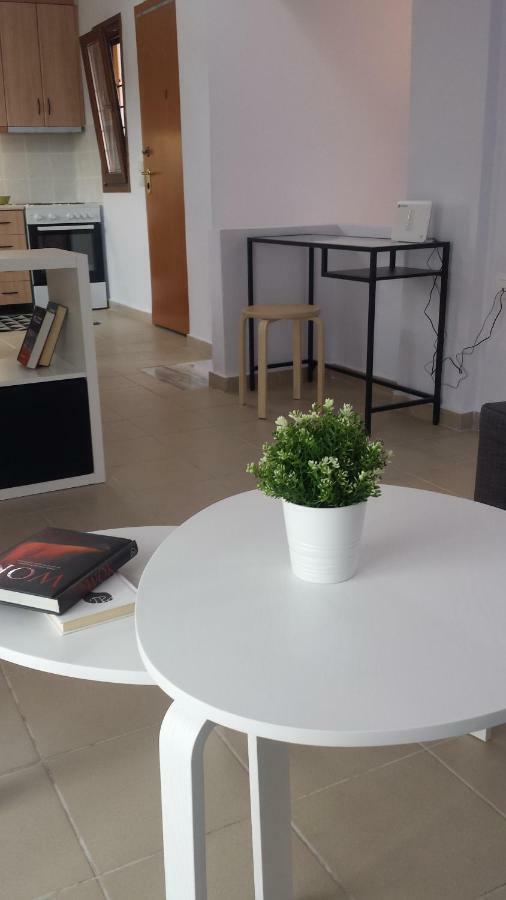Beachfront Stylish Maisonette In 伊里斯斯 外观 照片